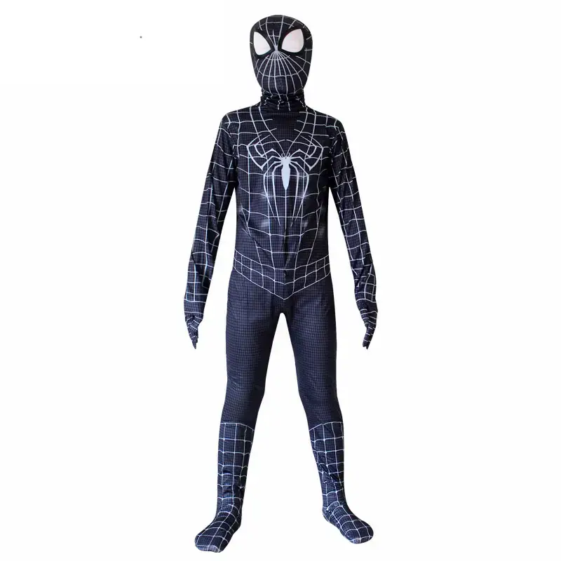 Children's Spider-Man Suit Red Blue Performance Dress - Image 6