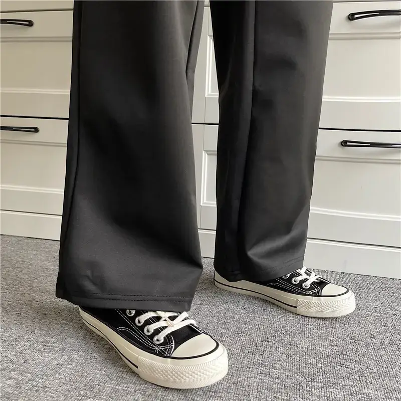 Wide Leg Pants for Women High Waist Drape Suit Pants — feature 19