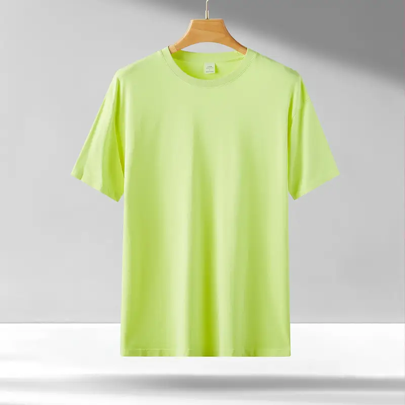 Japanese Style Women Cotton T-Shirt Pink Drop Shoulder Loose Fit