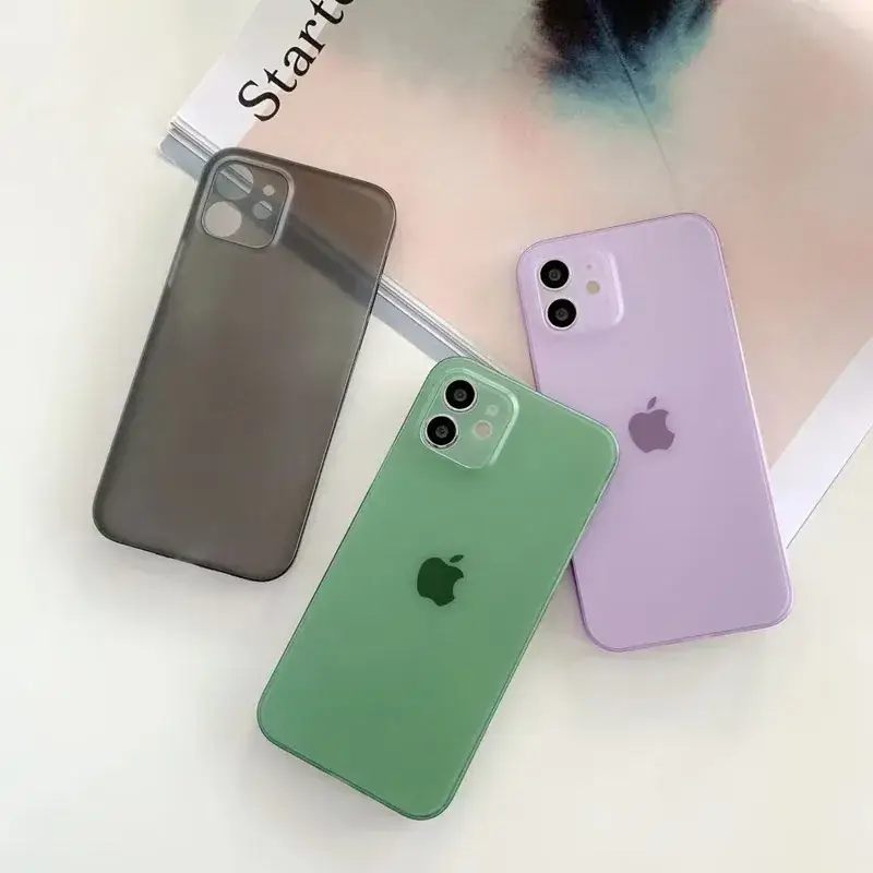 Apple 17 Ultra-Thin Phone Case Matte Transparent 16 - Image 8