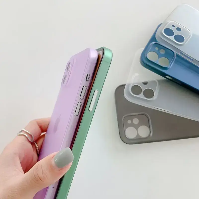 Apple 17 Ultra-Thin Phone Case Matte Transparent 16 - Image 9