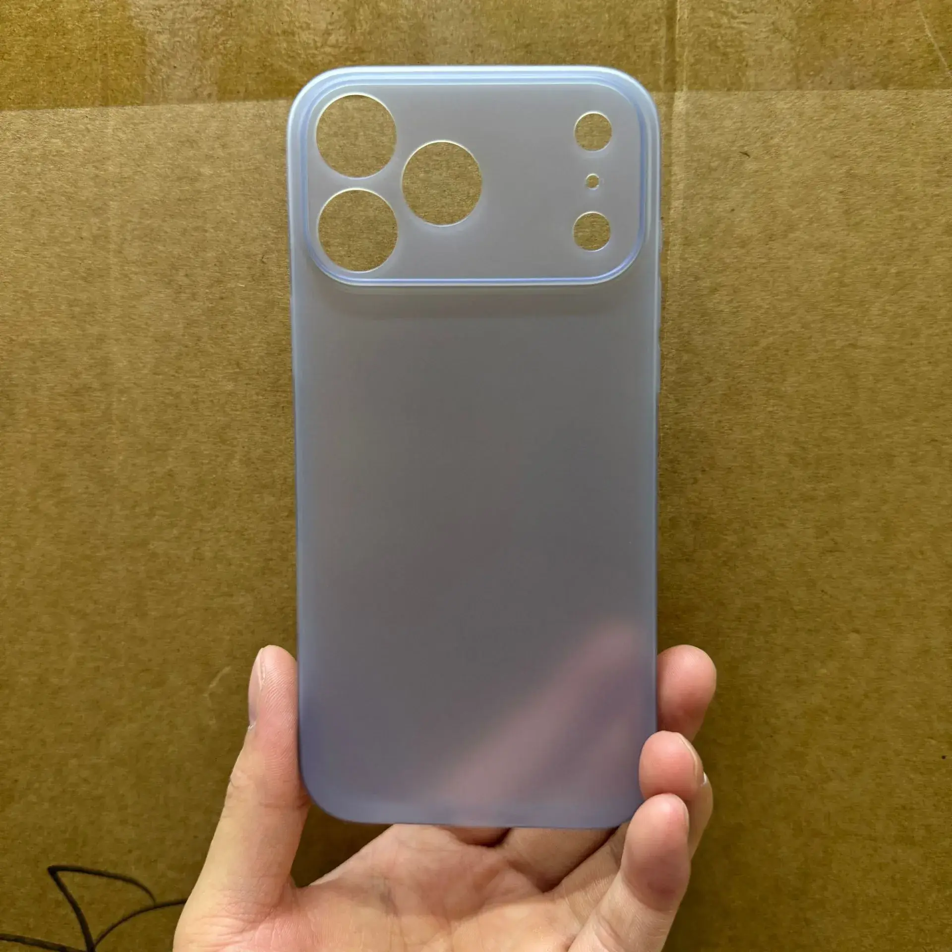 Apple 17 Ultra-Thin Phone Case Matte Transparent 16 - Image 2