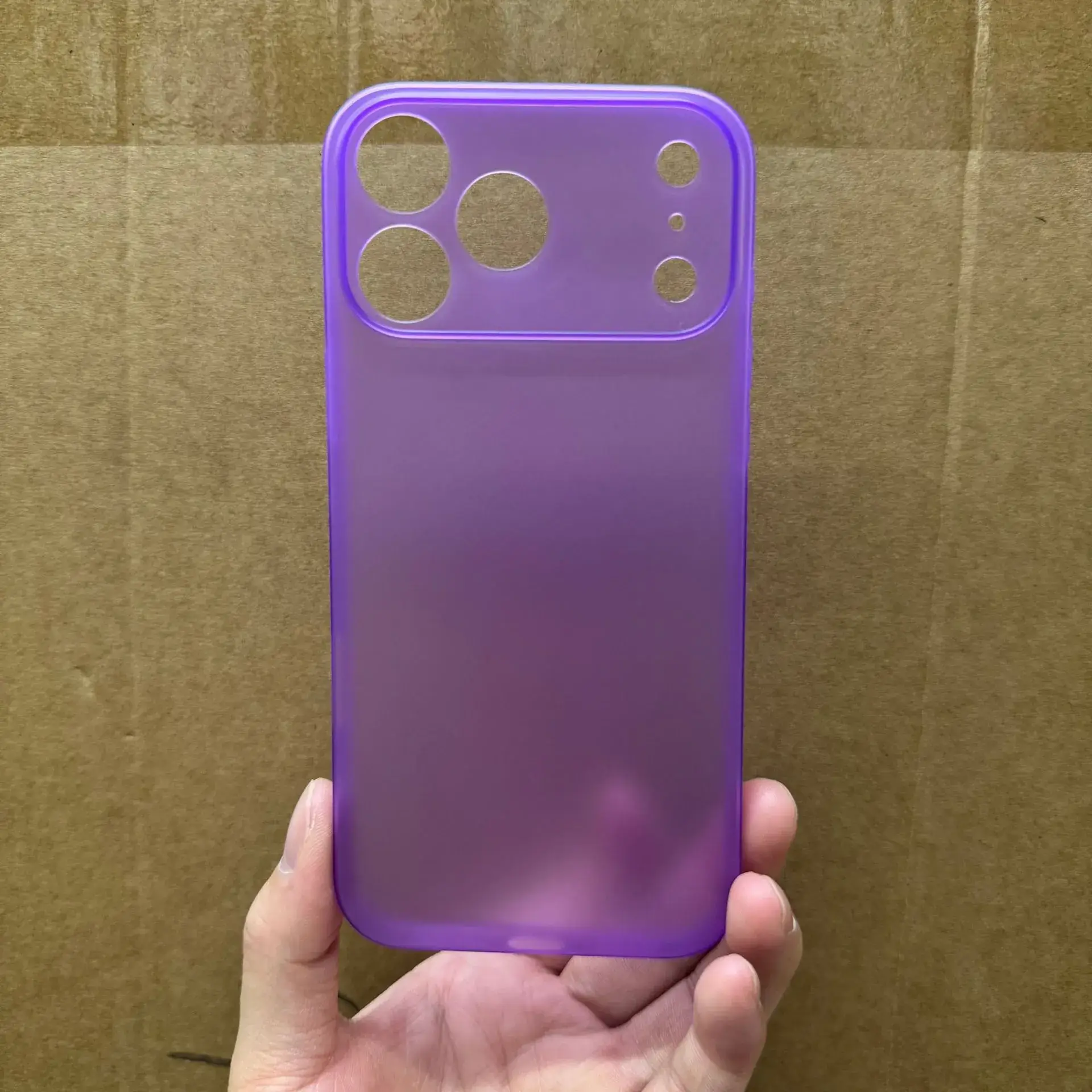 Apple 17 Ultra-Thin Phone Case Matte Transparent 16 - Image 3