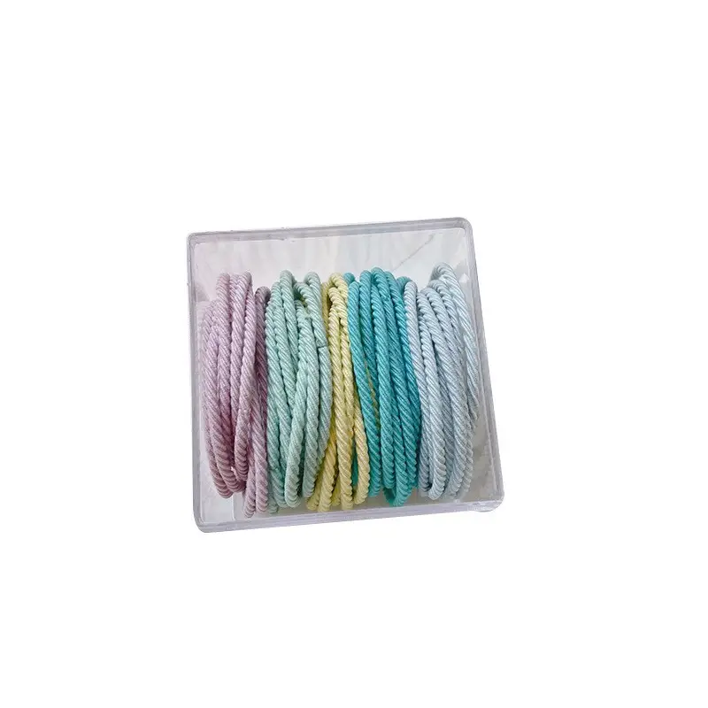 Black High Elastic Hair Rope Band for Hair Accessories - Image 28
