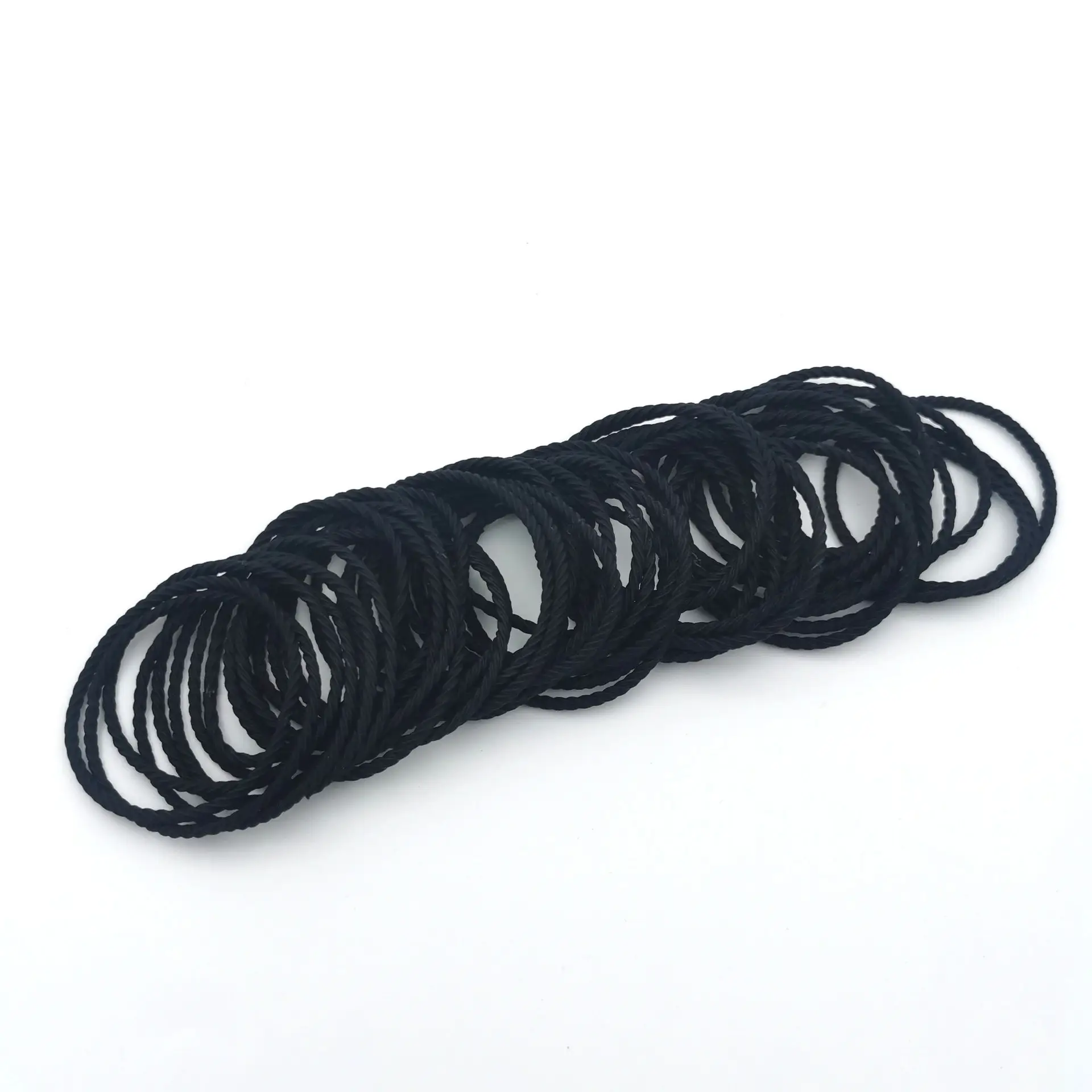 Black High Elastic Hair Rope Band for Hair Accessories - Image 18