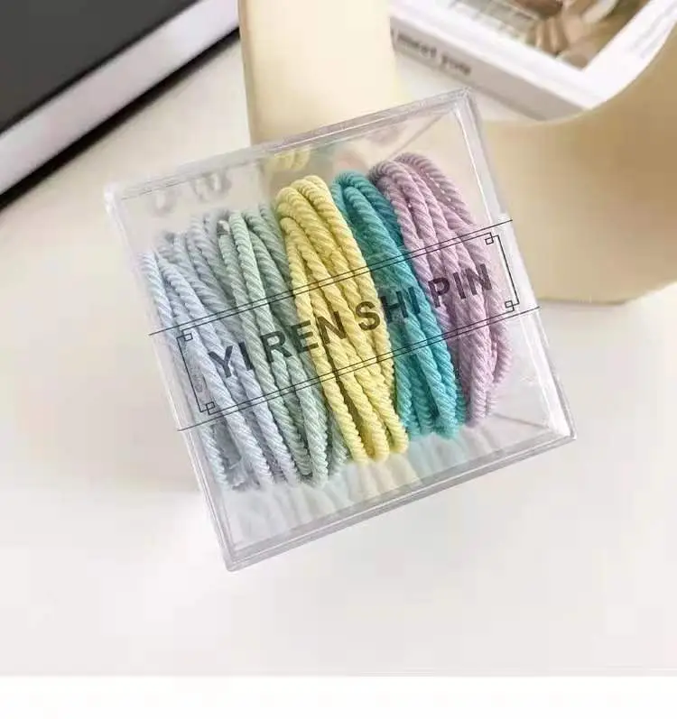 Black High Elastic Hair Rope Band for Hair Accessories - Image 4