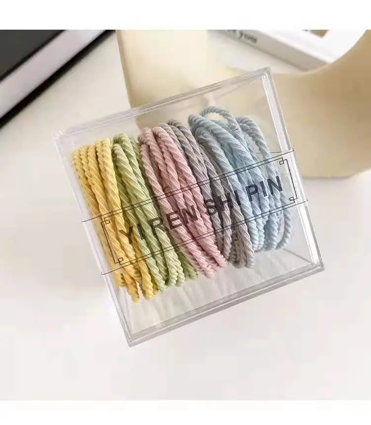 Black High Elastic Hair Rope Band for Hair Accessories - Image 5
