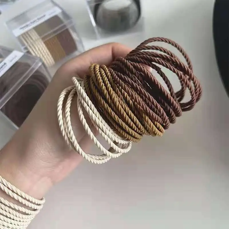 Black High Elastic Hair Rope Band for Hair Accessories - Image 6