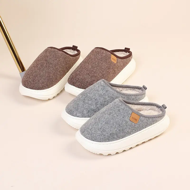 2024 Women's Cotton Slippers for Home Indoor Use in Autumn and Winter, with Massage, Non-Slip, Warm, and a Soft Cushioning Design, Thickened for Warmth - Image 12