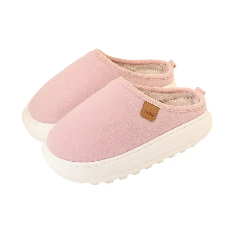 2024 Women's Cotton Slippers for Home Indoor Use in Autumn and Winter, with Massage, Non-Slip, Warm, and a Soft Cushioning Design, Thickened for Warmth - Image 3