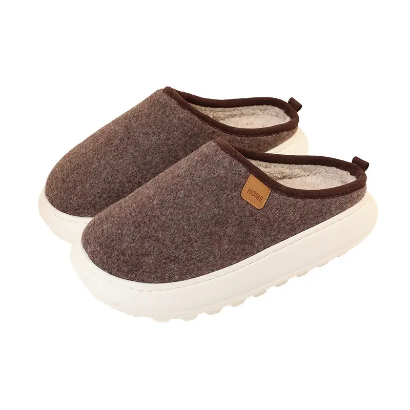 2024 Women's Cotton Slippers for Home Indoor Use in Autumn and Winter, with Massage, Non-Slip, Warm, and a Soft Cushioning Design, Thickened for Warmth - Image 4