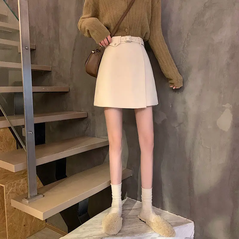 Black High Waist Slimming Skirt for Women — feature 10