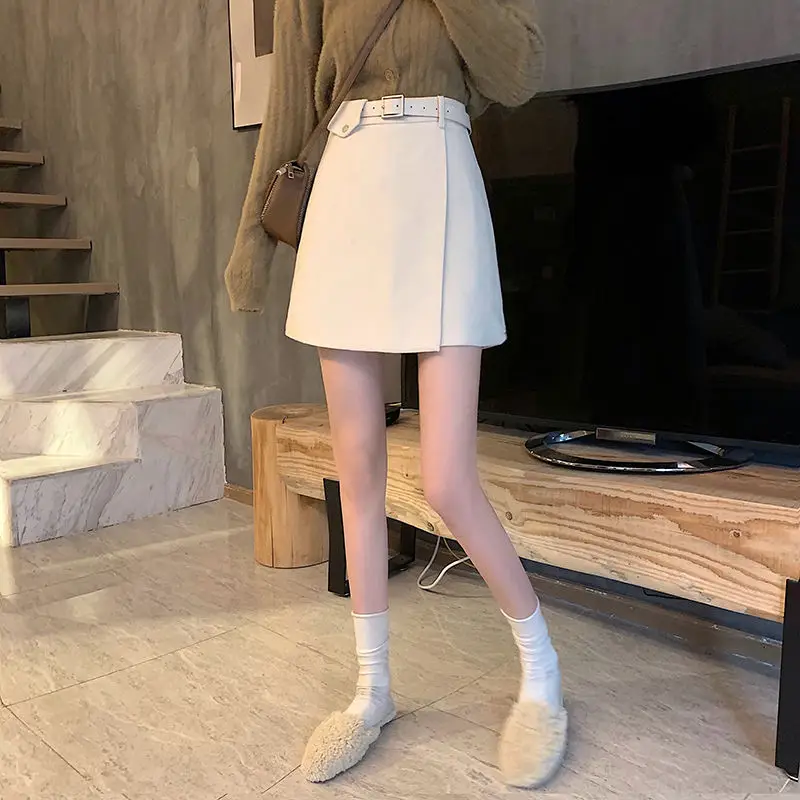 Black High Waist Slimming Skirt for Women — feature 11