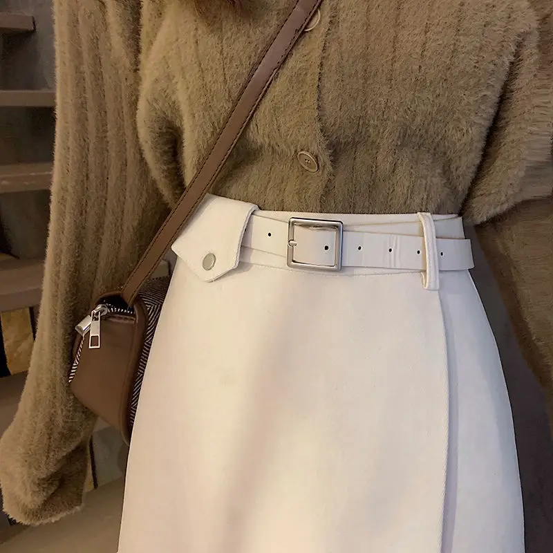 Black High Waist Slimming Skirt for Women — feature 13
