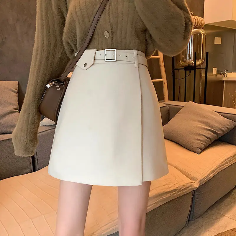Black High Waist Slimming Skirt for Women — feature 2