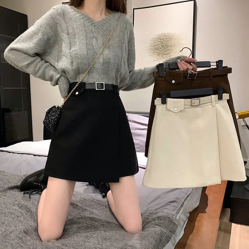Black High Waist Slimming Skirt for Women — feature 20