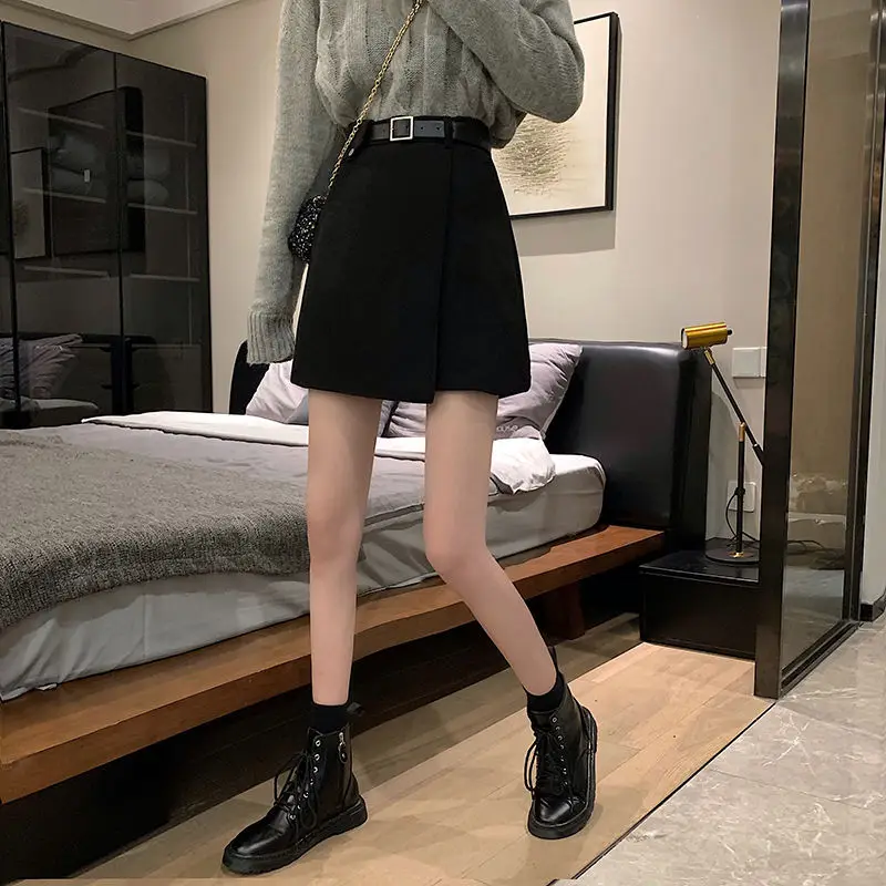 Black High Waist Slimming Skirt for Women — feature 23