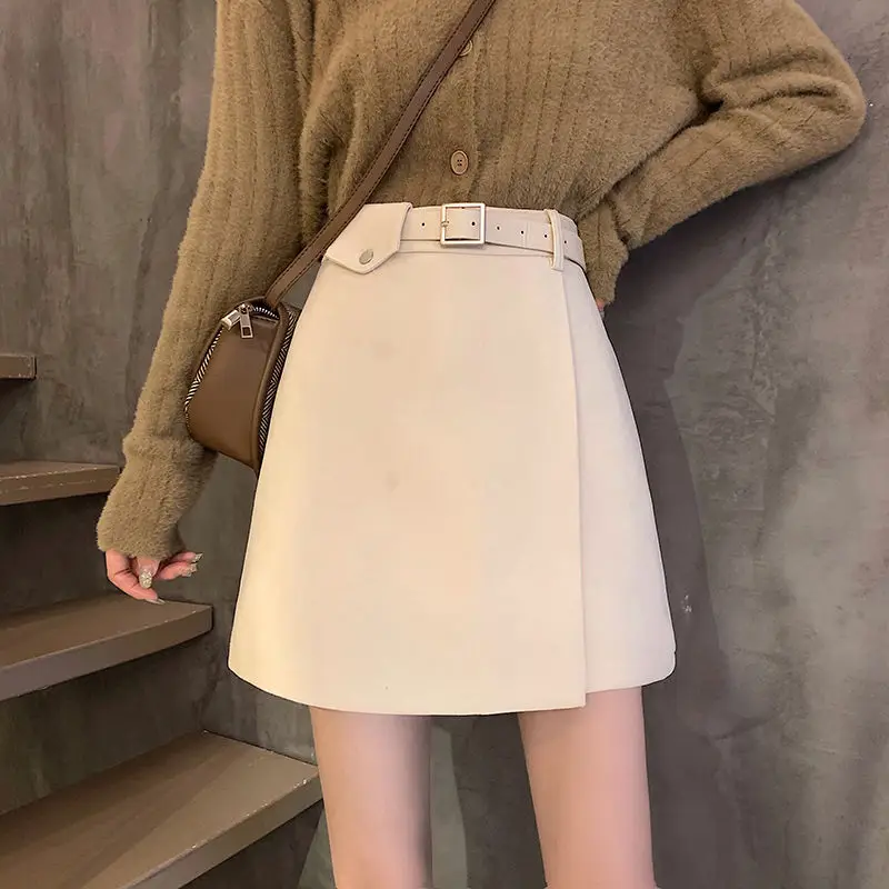 Black High Waist Slimming Skirt for Women — feature 3