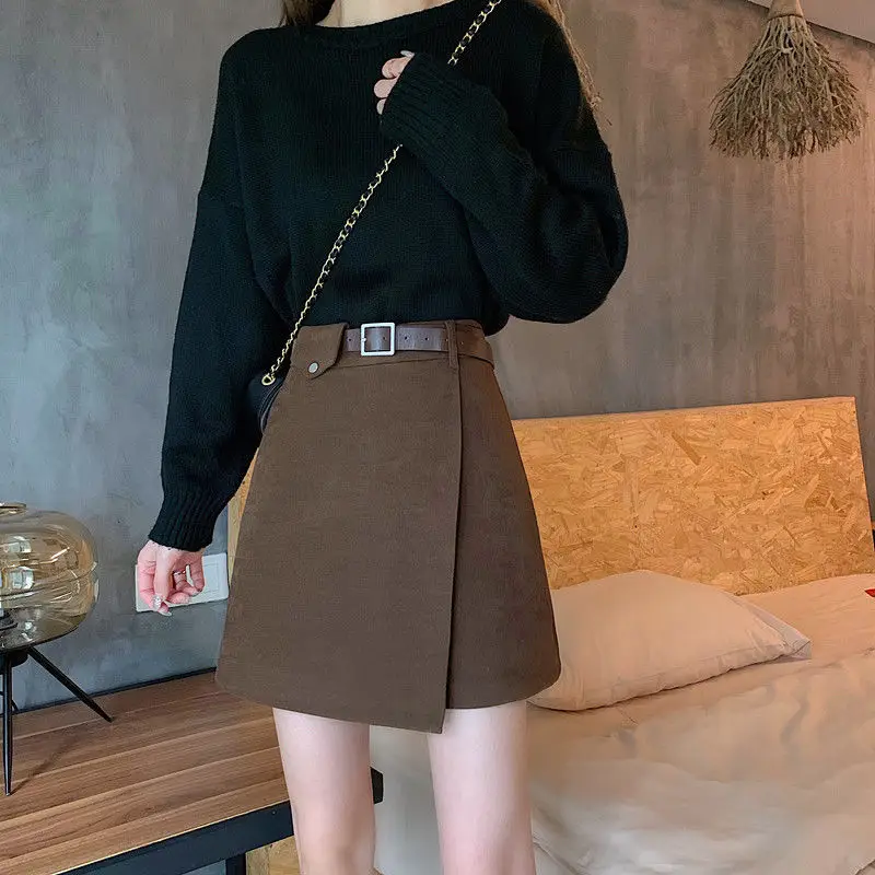 Black High Waist Slimming Skirt for Women — feature 30