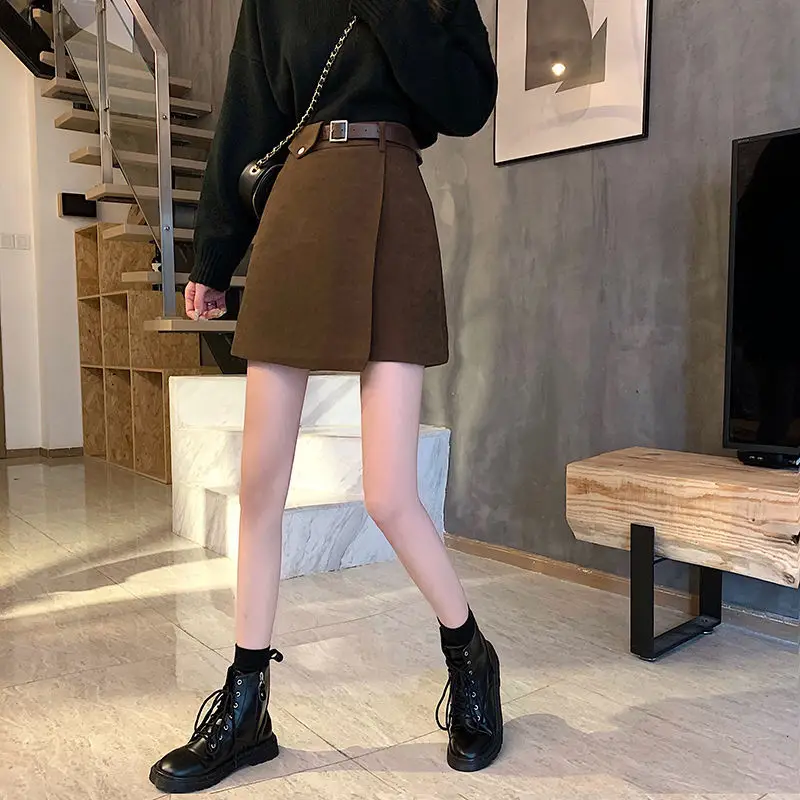 Black High Waist Slimming Skirt for Women — feature 33