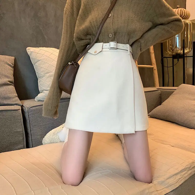 Black High Waist Slimming Skirt for Women — feature 6