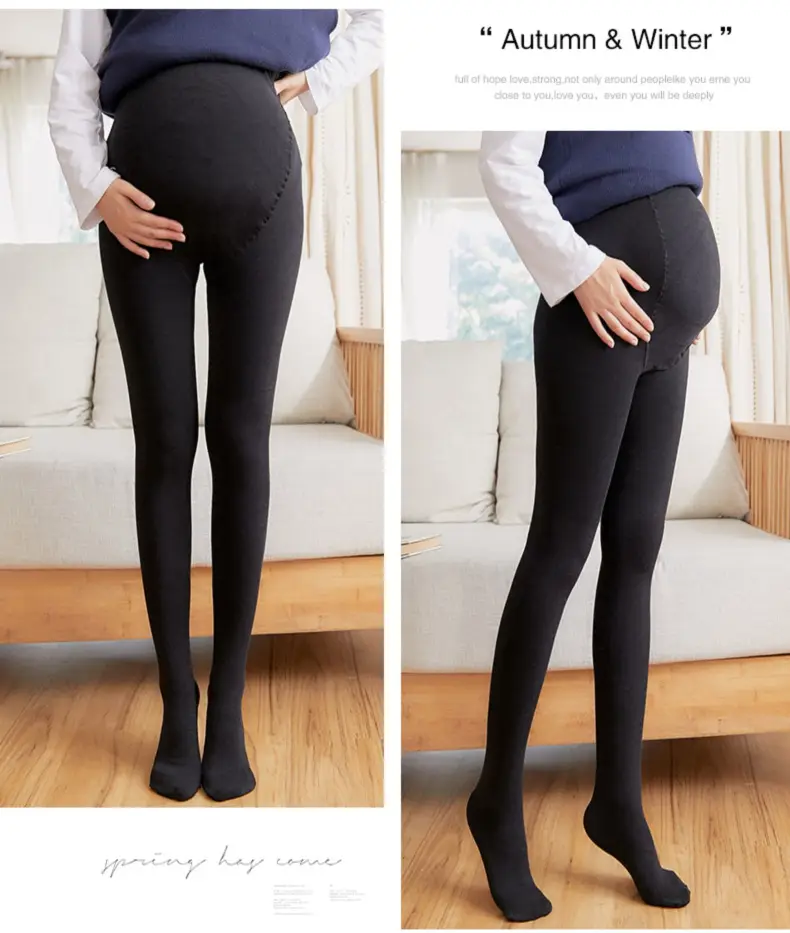 Black Cotton Padded Socks for Women Spring Autumn — feature 13
