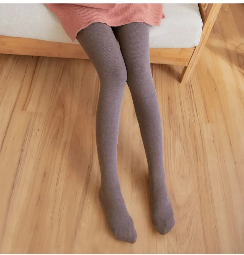 Black Cotton Padded Socks for Women Spring Autumn — feature 18