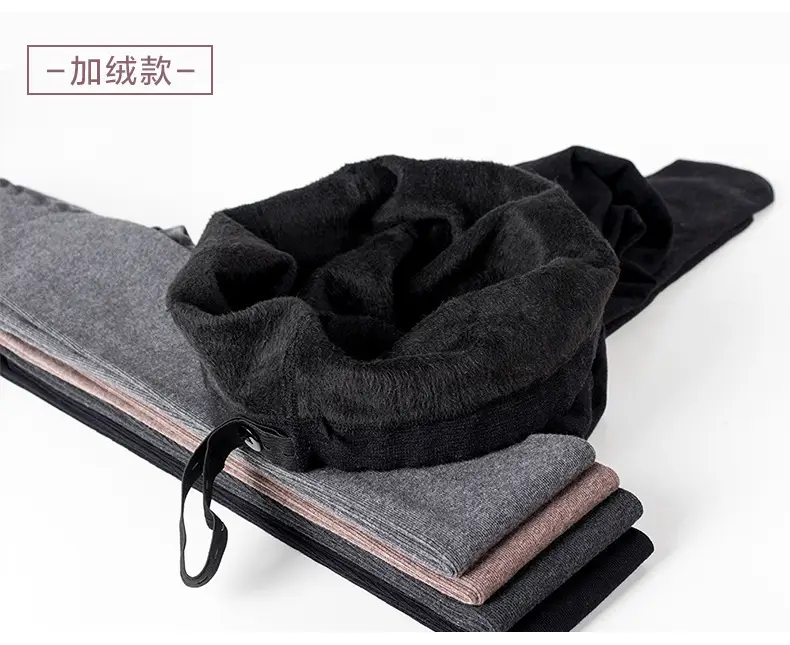 Black Cotton Padded Socks for Women Spring Autumn — feature 7