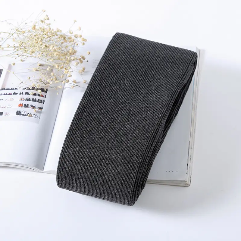 Black Cotton Padded Socks for Women Spring Autumn - Image 6