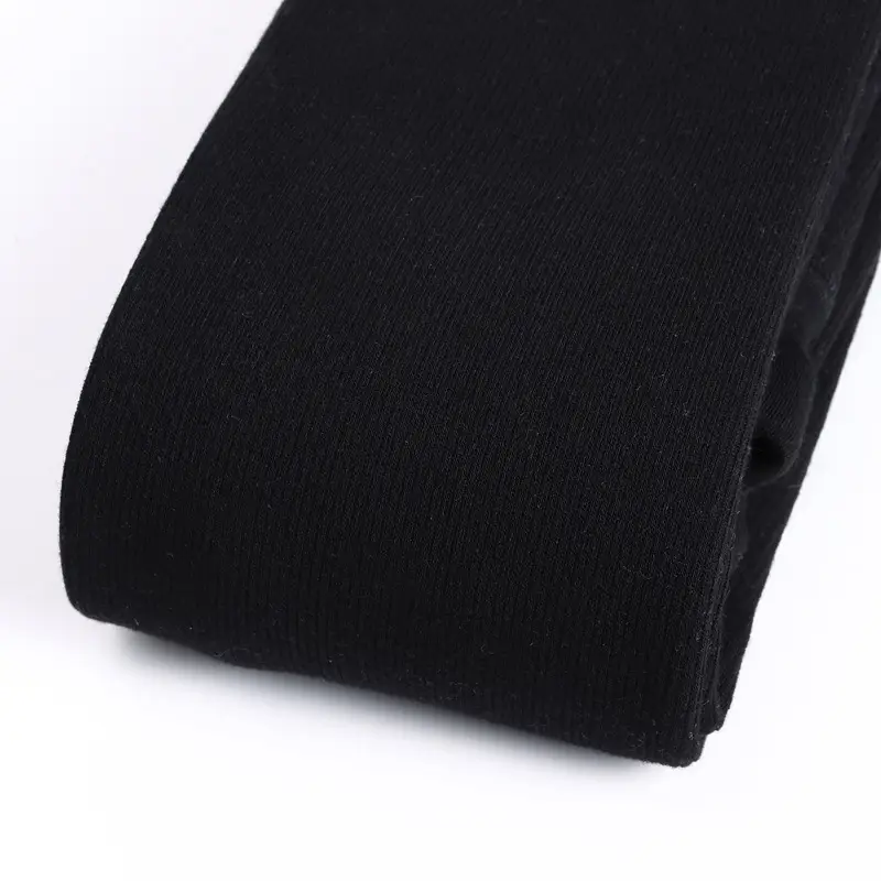 Black Cotton Padded Socks for Women Spring Autumn - Image 12