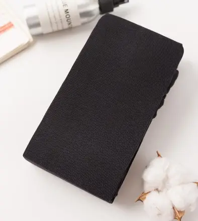 Black Cotton Padded Socks for Women Spring Autumn - Image 13