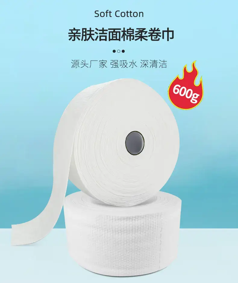 Large Roll Facial Cleansing Towel for Skin-Friendly Care — feature 3