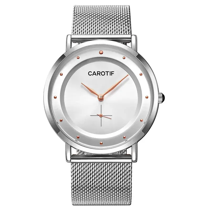 Caladiv Ultra-Thin Quartz Watch for Men