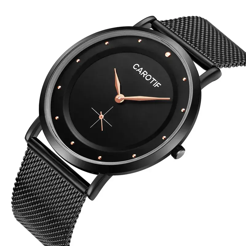 Caladiv Ultra-Thin Quartz Watch for Men