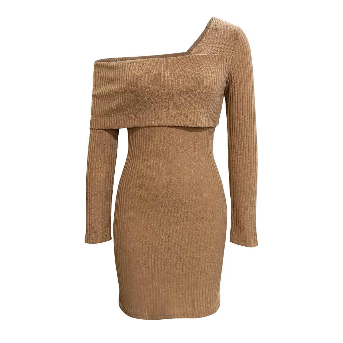 Women's Off-Shoulder Slim Fit 2021 Dress — feature 10