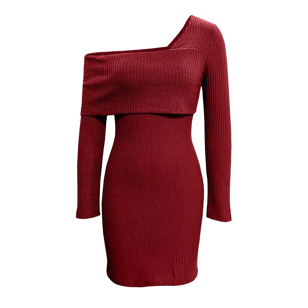 Women's Off-Shoulder Slim Fit 2021 Dress — feature 5