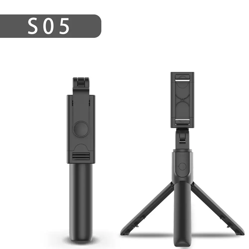 Bluetooth Selfie Stick 1m All-in-One Tripod with Fill Light - Image 6