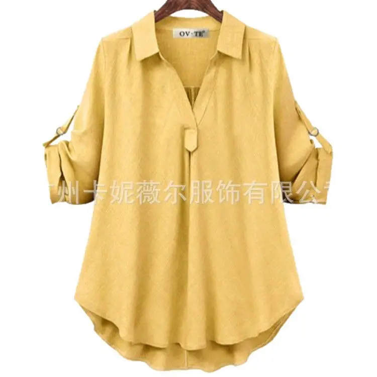 Women Button Front Shirt Large Medium Gray - Image 6