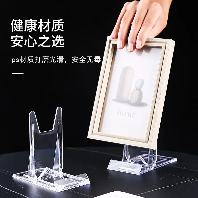 Clear Acrylic Business Card & Phone Rack 105cm - Image 2