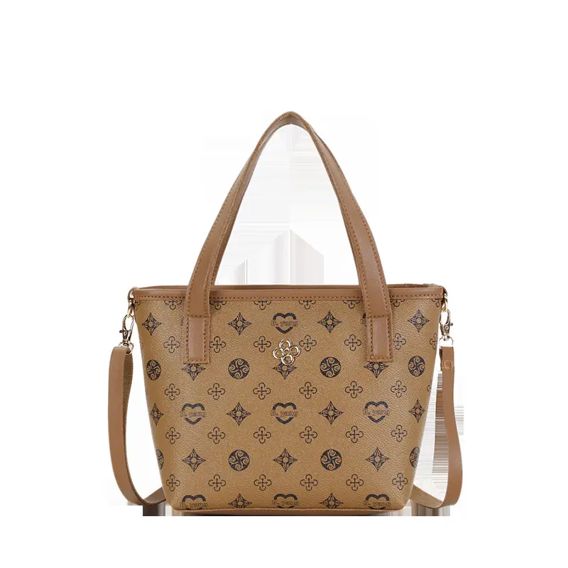 Pink Floral Shoulder Bag for Women Large Capacity - Image 8
