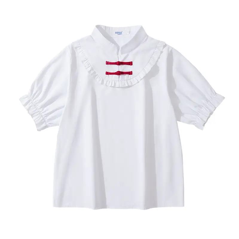 Summer Boys Light Blue Short Sleeve School Shirt - Image 8
