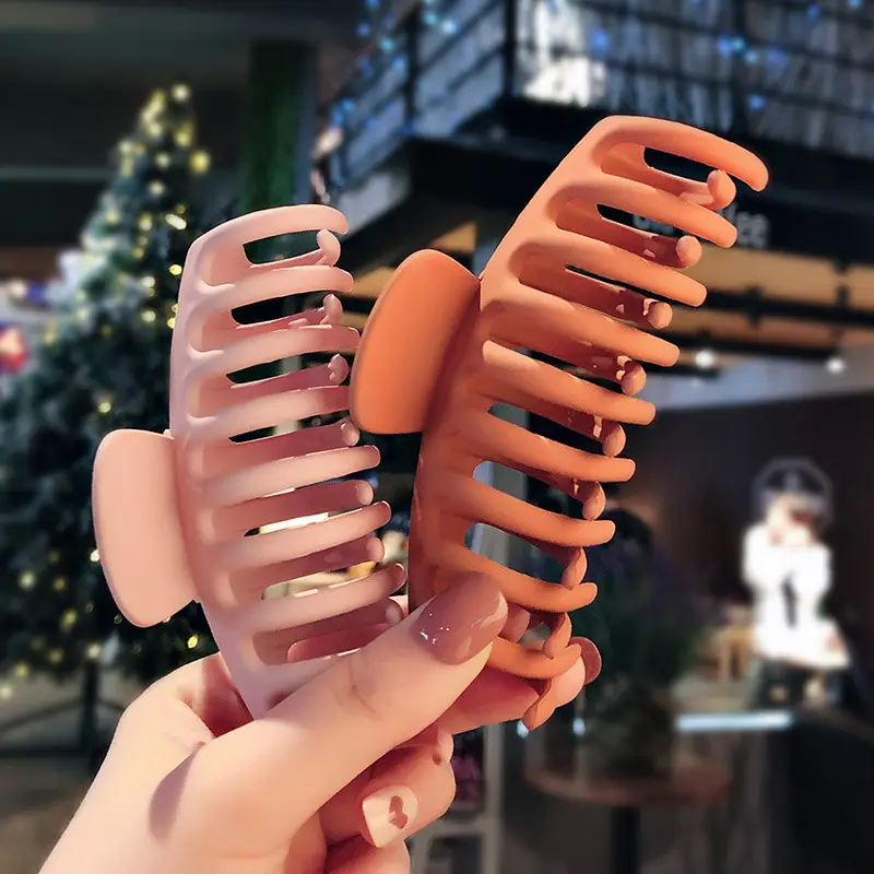 Korean-style Hair Clips Large Grip Shark Clip - Image 9