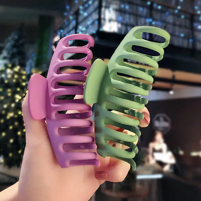 Korean-style Hair Clips Large Grip Shark Clip - Image 10