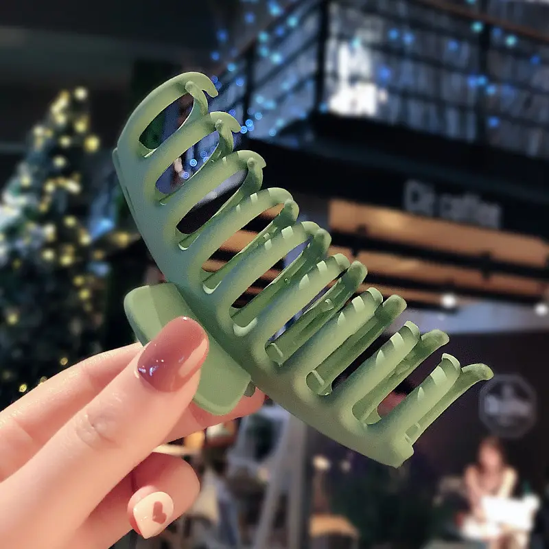 Korean-style Hair Clips Large Grip Shark Clip - Image 7