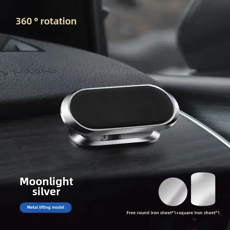 Magnetic Mobile Phone Holder Black Anti-Slip - Image 2