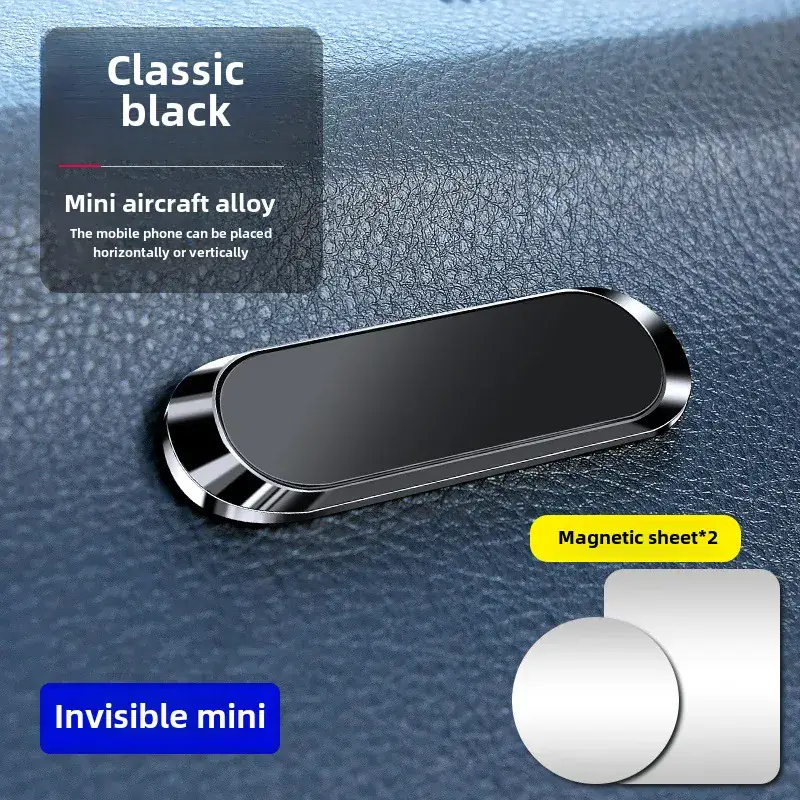 Magnetic Mobile Phone Holder Black Anti-Slip - Image 4