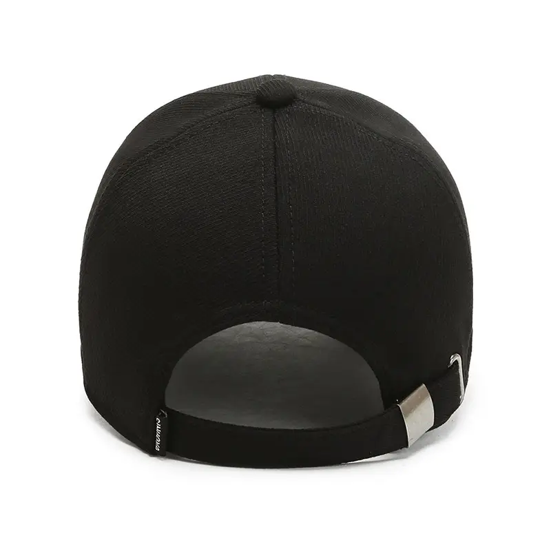 Korean Men's Black Velvet Cap with Sunshade - Image 7