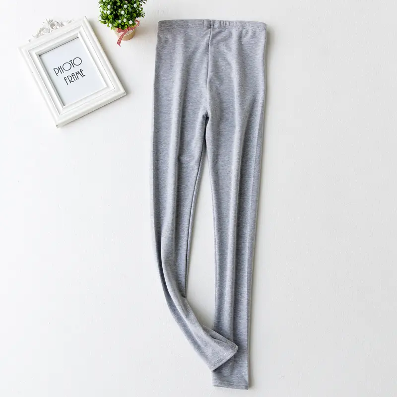 Women's Brushed Cotton Nine-Piece Leggings Large Winter Warm - Image 3