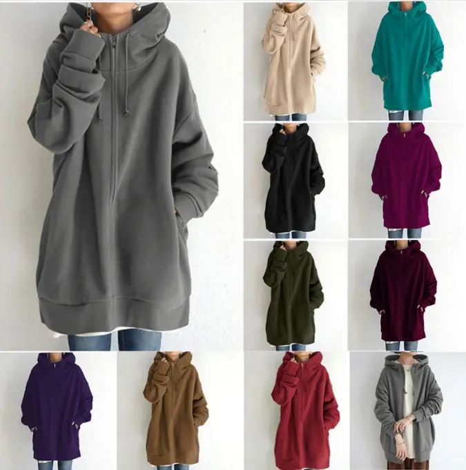 2022 Velvet Hoodie Plus Size Maroon - Image 13