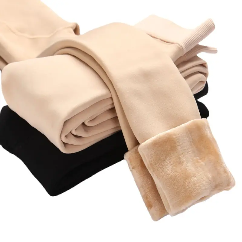 500g Nylon Velvet Leggings Autumn Winter Slim Fit